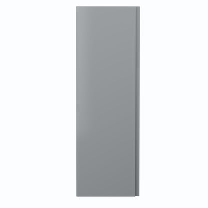 Hudson Reed Urban 400mm 1 Door Satin Grey Wall Hung Tall Cabinet