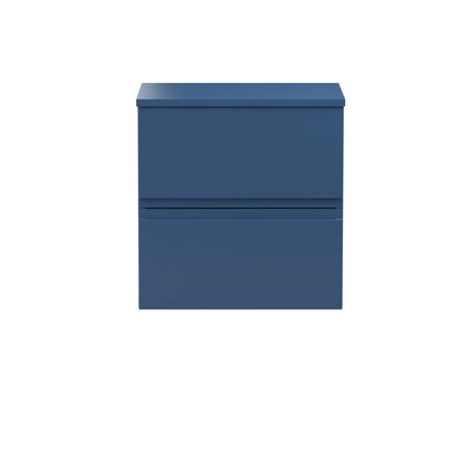 Hudson Reed Urban 500mm Wall Hung 2 Drawer Vanity Unit With Worktop