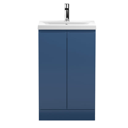 Urban Floor Standing 2 Door Vanity Unit with Mid-Edge Basin 500mm