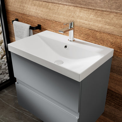 Hudson Reed Urban 600mm 2 Drawer Wall Hung Vanity Unit With Basin