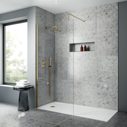 Shower Accessories Easy-Clean Handset Brushed Brass